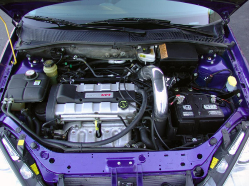 Ford Focus engine bay