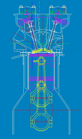 AJP-6 engine end-on view