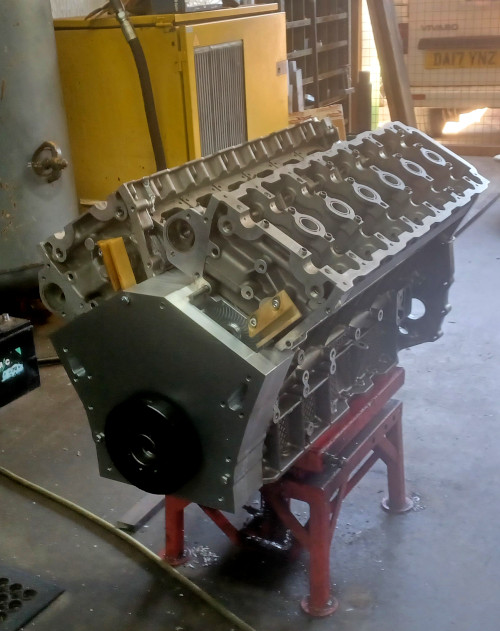 Block and head assembly of TVR Speed Twelve